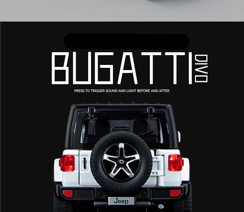 1:32 Jeeps Wrangler Rubicon