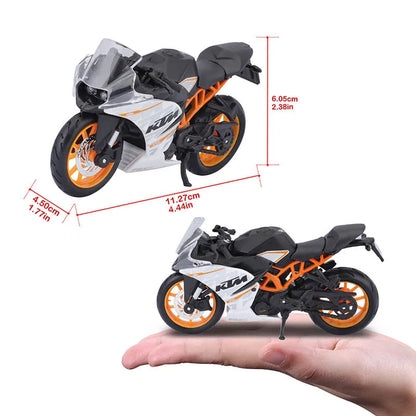 Maisto 1:18  NINJA H2R KTM RC 390 YZF-R1 Naked V4 S  YAMAHA MT-07 2018 motorcycle