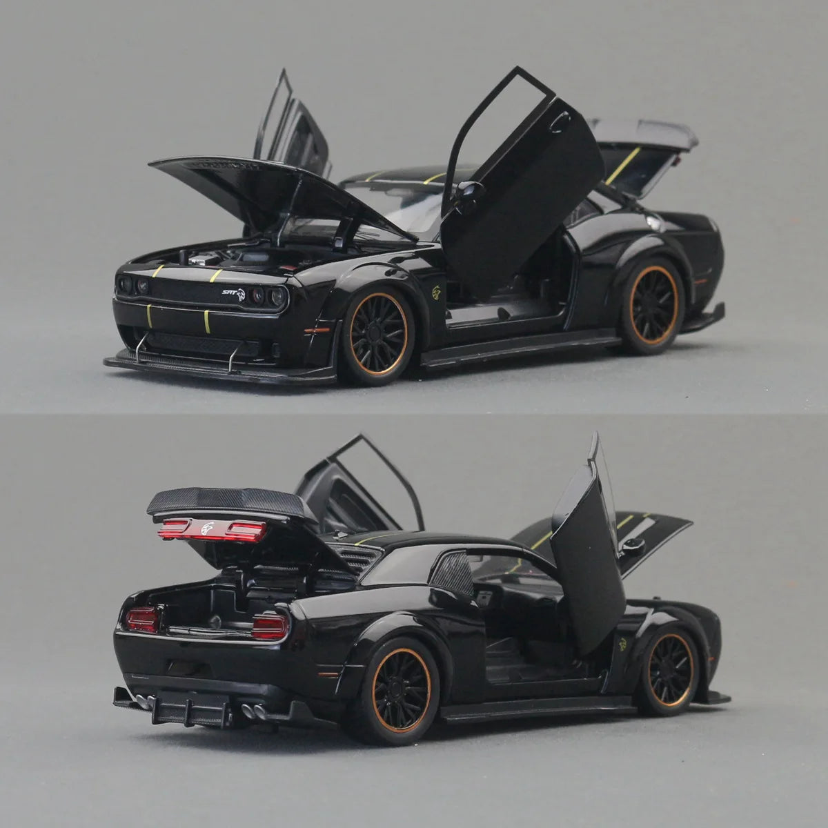 1:32 Dodge Challenger SRT Redeye Hellcat Alloy Musle Car