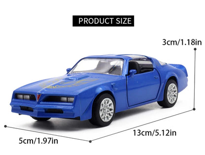 1:36 Metal Diecast Car Model Repilca 1978 Pontiac Firebird