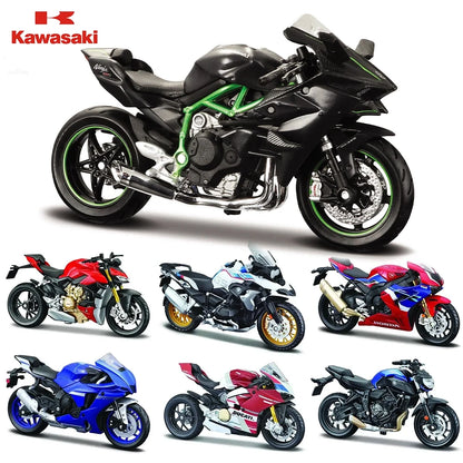 Maisto 1:18  NINJA H2R KTM RC 390 YZF-R1 Naked V4 S  YAMAHA MT-07 2018 motorcycle