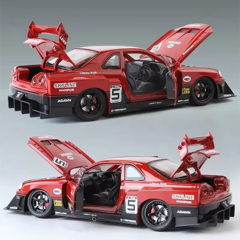 1:24 GTR R34Technical Modified