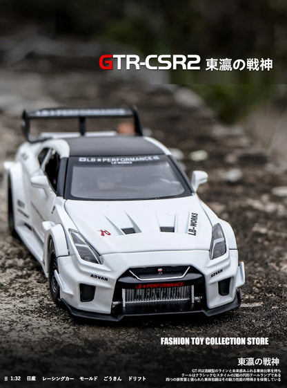 1: 32 GTR-CSR2 Fast and Furious Alloy Car Model Diecasts