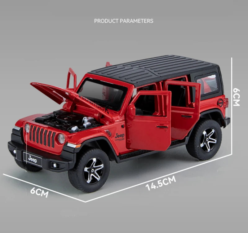 1:32 Jeeps Wrangler Rubicon
