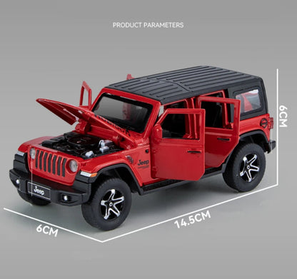 1:32 Jeeps Wrangler Rubicon