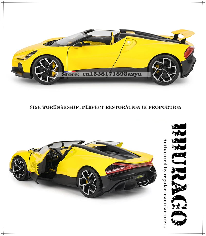 Bburago 1:18 Bugatti Mistra Bolide Divo