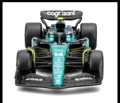Bburago 2024 1:43 Aston Martin Amr23 F1 Car #14 #18 Rb19 Las Vegas   Racing Edition