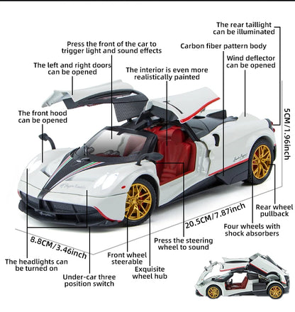 1:24 Scale Pagani Alloy Car Model
