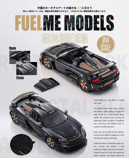 Fuelme 1:64 Matt Carbon MGT Diecast