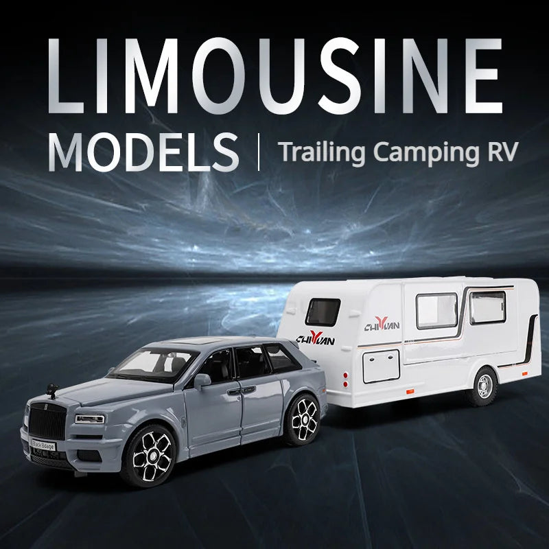 1/32 Rolls Royce Cullinan RV Car Model Alloy