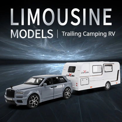 1/32 Rolls Royce Cullinan RV Car Model Alloy