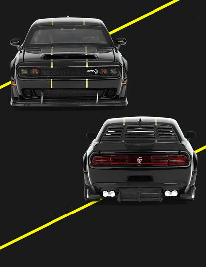 1:32 Dodge Challenger SRT Redeye Hellcat Alloy Musle Car