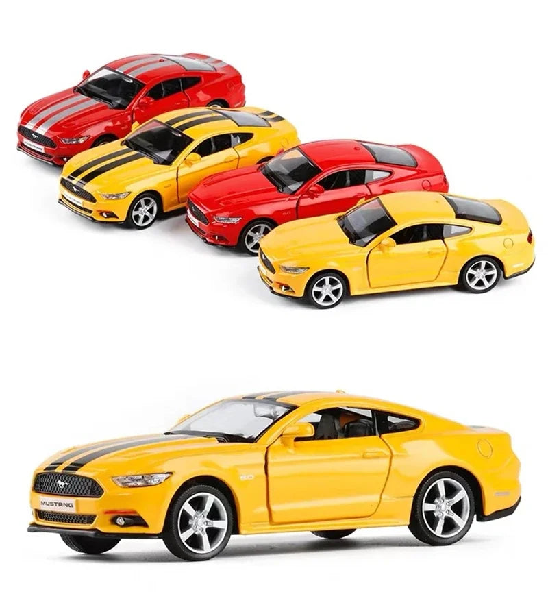 1:36 Ford Mustang GT Alloy Sports Car Model