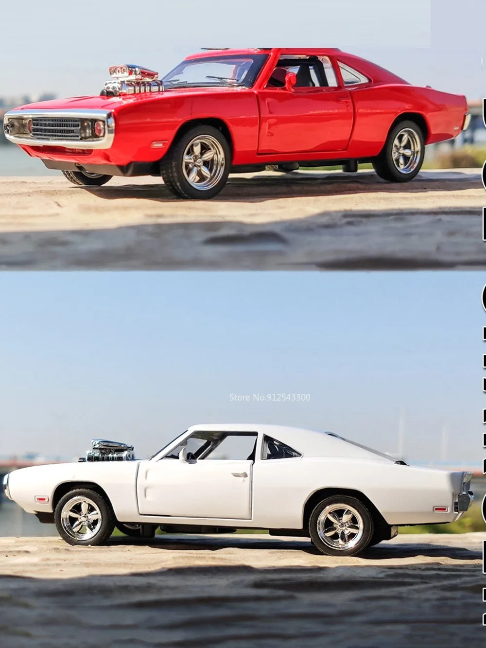 1:32 Scale Dodge Charger new and old