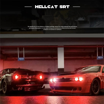 1:32 Dodge Challenger SRT Redeye Hellcat Alloy Musle Car