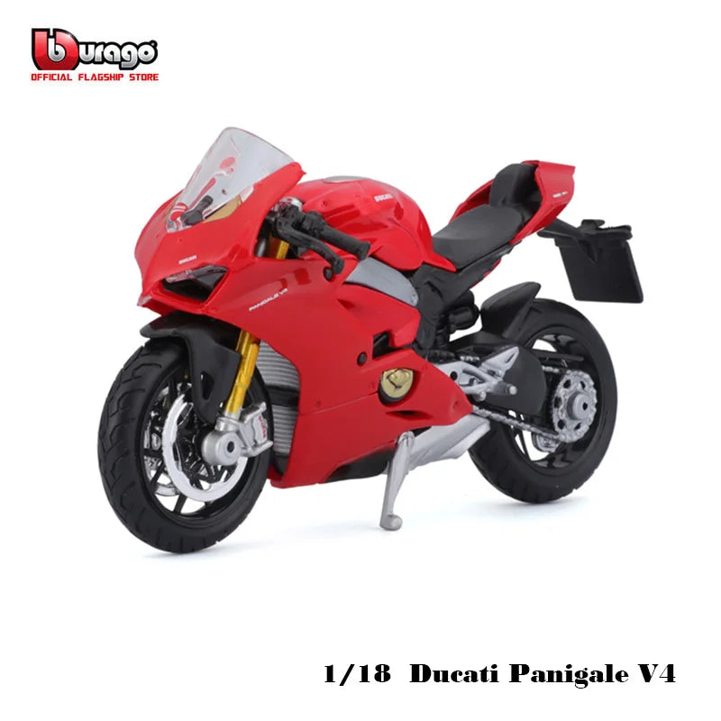 Bburago 1:18 simulation alloy motorcycle Honda Africa Twin Adventure authorized  model toy car gift collection