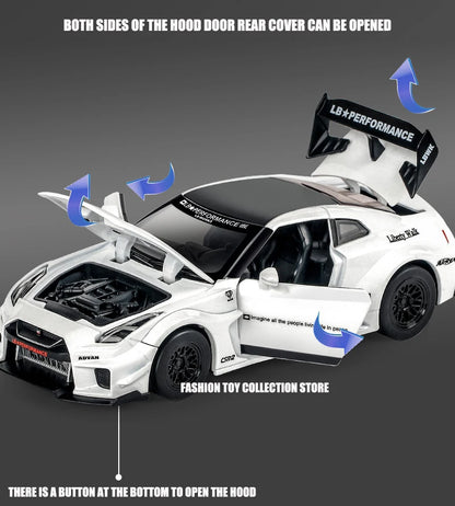 1: 32 GTR-CSR2 Fast and Furious Alloy Car Model Diecasts