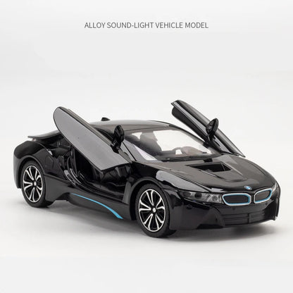 1:24 i8 New Energy Car Alloy Sports Car