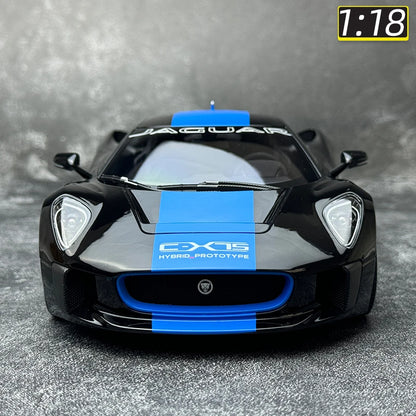 Almost Real AR 1/18 scale New Jaguar C-X75 2013   CX75  Ultimate Black Metallic