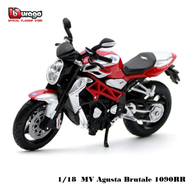 Bburago 1:18 simulation alloy motorcycle Honda Africa Twin Adventure authorized  model toy car gift collection