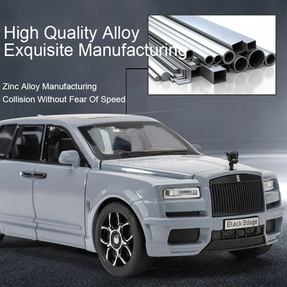 1/32 Rolls Royce Cullinan RV Car Model Alloy