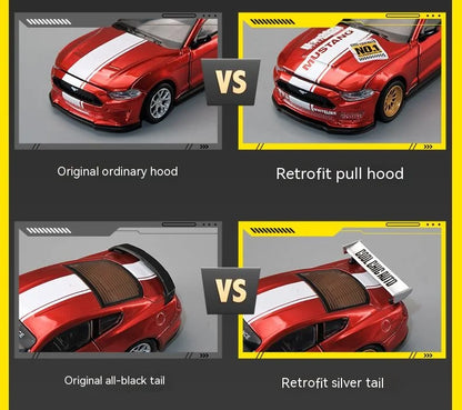 CCA DIY Customizable 1:43 Scale Ford Mustang Alloy Car Model Kit