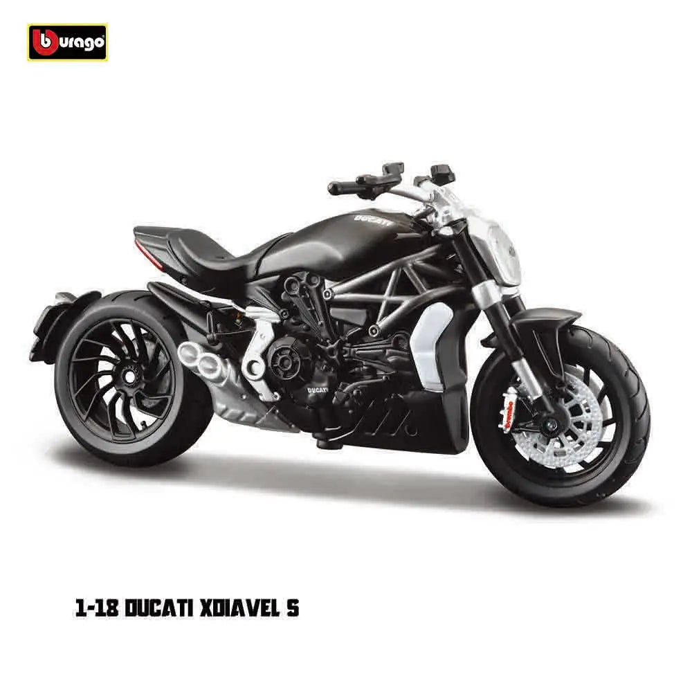 Bburago 1:18 simulation alloy motorcycle Honda Africa Twin Adventure authorized  model toy car gift collection