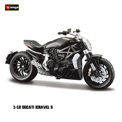 Bburago 1:18 simulation alloy motorcycle Honda Africa Twin Adventure authorized  model toy car gift collection