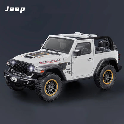 1:18 Jeep Wrangler Rubicon SUV Alloy
