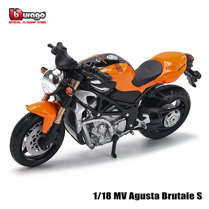 Bburago 1:18 simulation alloy motorcycle Honda Africa Twin Adventure authorized  model toy car gift collection