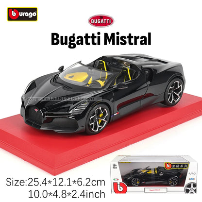 Bburago 1:18 Bugatti Mistra Bolide Divo