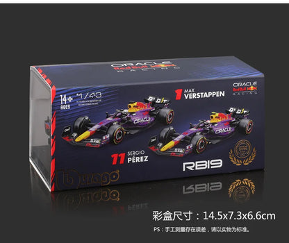 Bburago 2024 1:43 Aston Martin Amr23 F1 Car #14 #18 Rb19 Las Vegas   Racing Edition