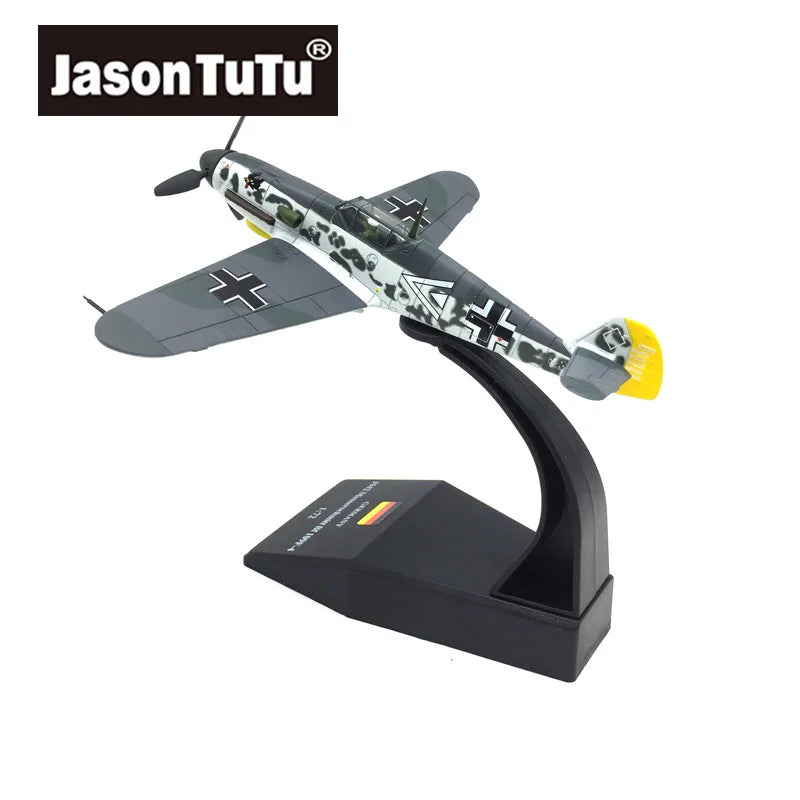 JASON TUTU 1/72 Scale Diecast Alloy Model German Fighter War Thunder BF109F