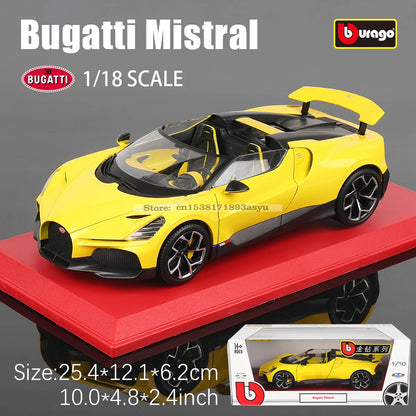Bburago 1:18 Bugatti Mistra Bolide Divo