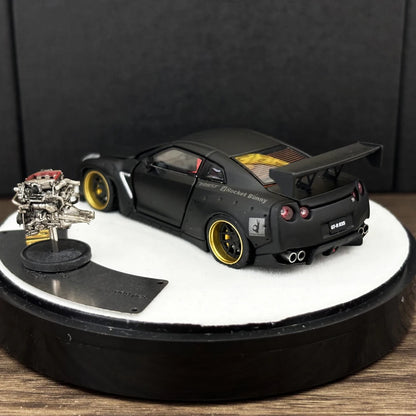 PGM 1/64 R35 Matte Black  Limited Edition