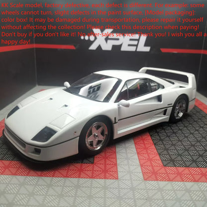 Defective Die-cast 1:18 Scale F40 Supercar