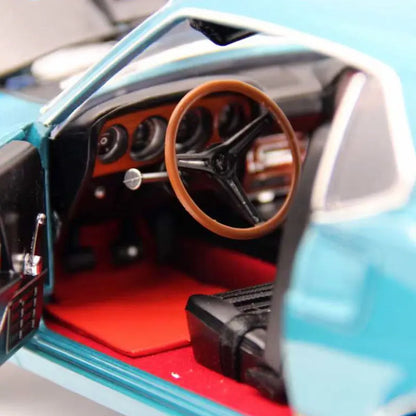 Metal Toy Car Model 1:18 Scale 1969 Ford Mustang Mach 1
