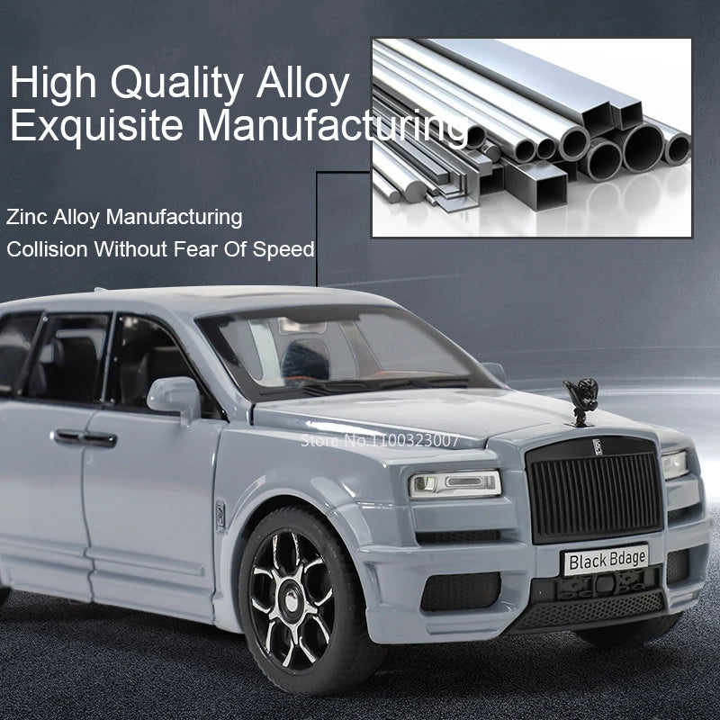 1/32 Rolls Royce Cullinan RV Car Model Alloy
