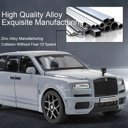 1/32 Rolls Royce Cullinan RV Car Model Alloy