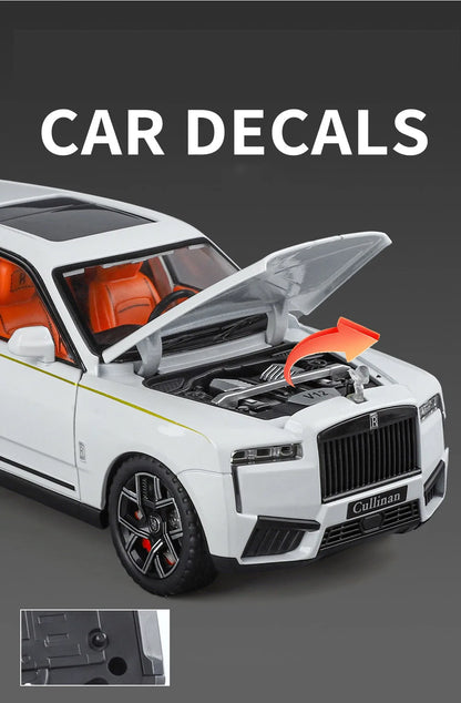 1/24 Rolls Royce Cullinan SUV Alloy Luxury Car