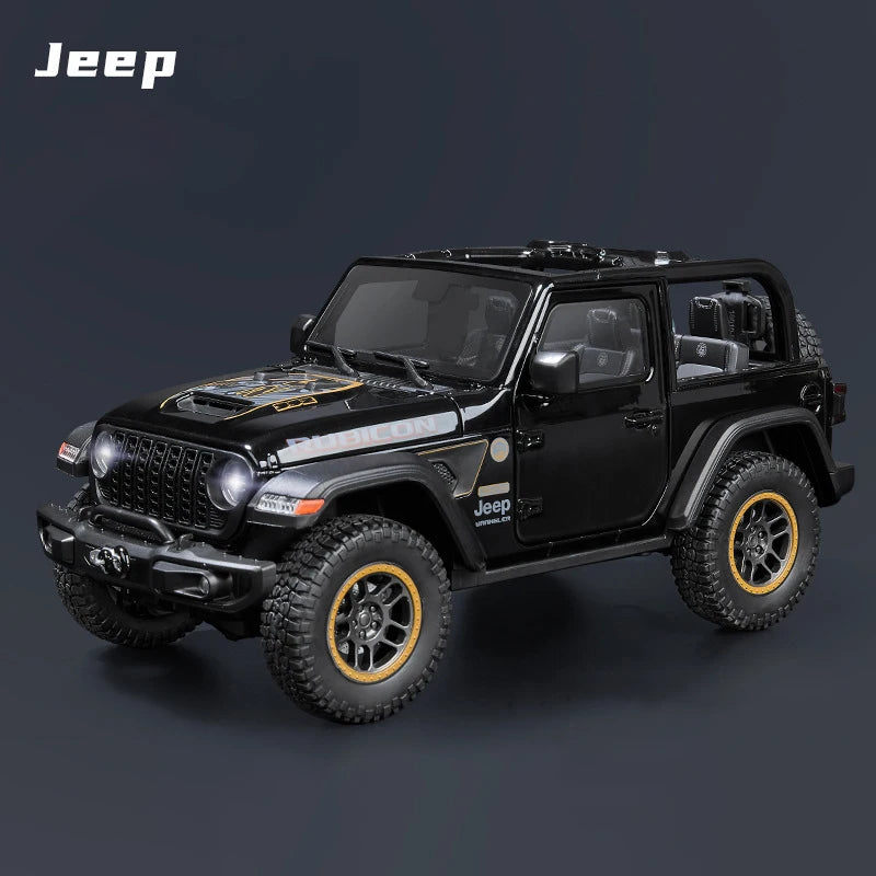 1:18 Jeep Wrangler Rubicon SUV Alloy