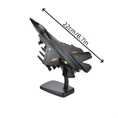 Pullback & Go Jet Rafale Fighter Aircraft Toy with Light Sound Diecast F16 F22 F35