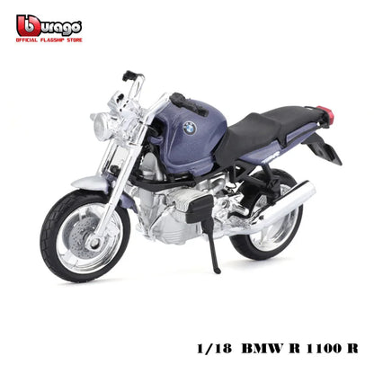 Bburago 1:18 simulation alloy motorcycle Honda Africa Twin Adventure authorized  model toy car gift collection