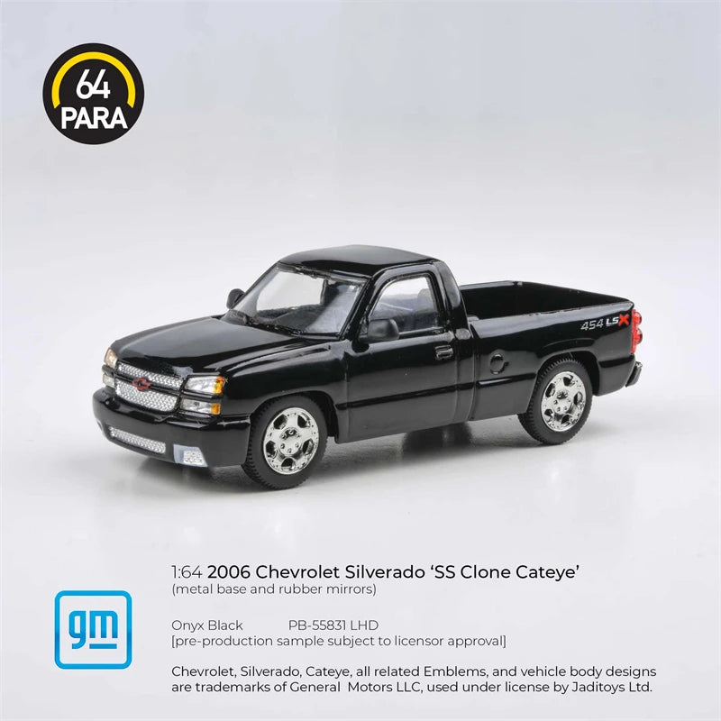 1:64 2006 Chevrolet Silverado Paragon64  Cateye Pickup Truck