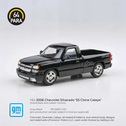 1:64 2006 Chevrolet Silverado Paragon64  Cateye Pickup Truck
