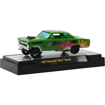 1\64 M2 Machines Alloy Car Model Toys 1:64 AW Bburago 1969 Plymouth Barracuda