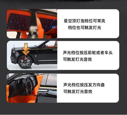 1/24 Rolls Royce Cullinan SUV Alloy Luxury Car