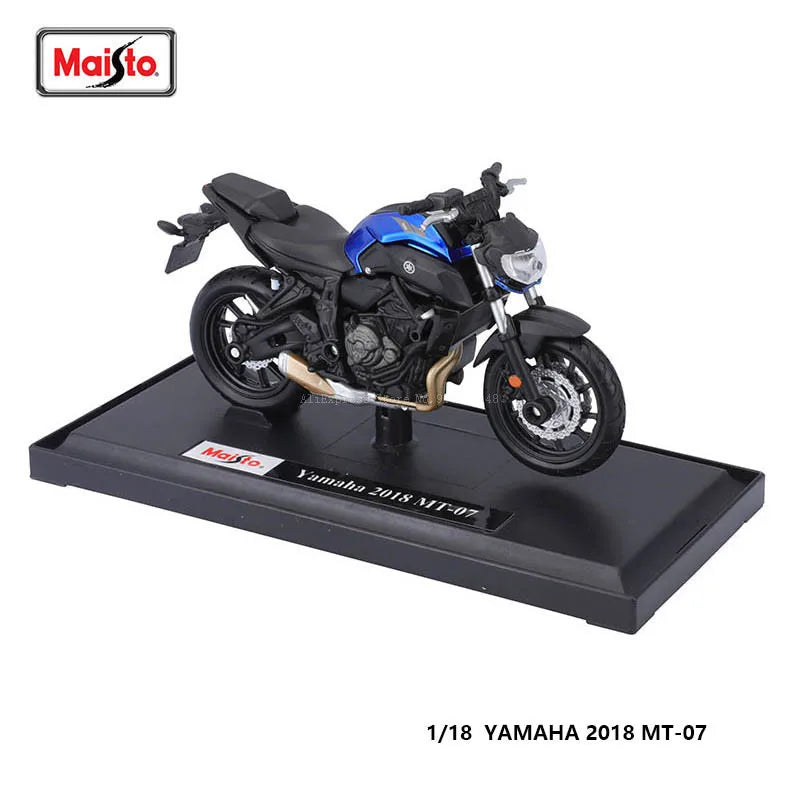 Maisto 1:18  NINJA H2R KTM RC 390 YZF-R1 Naked V4 S  YAMAHA MT-07 2018 motorcycle