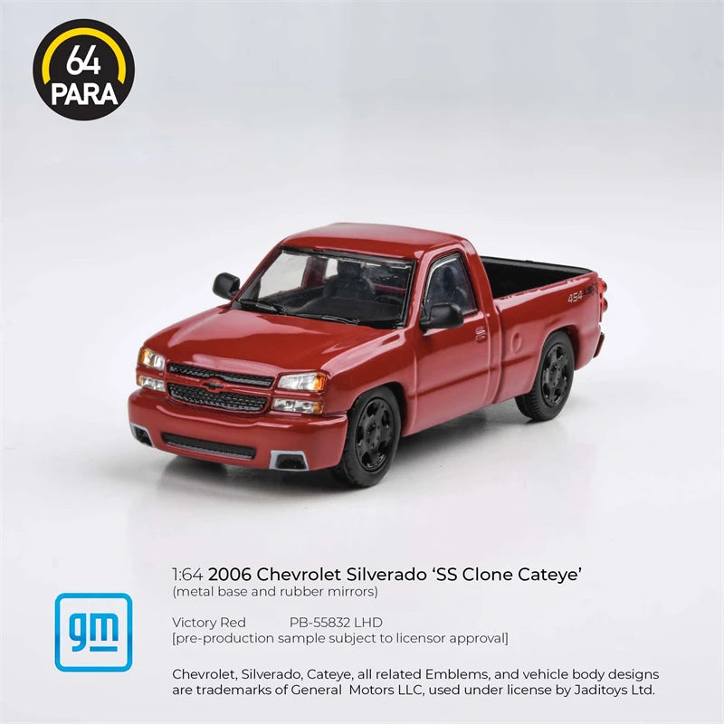 1:64 2006 Chevrolet Silverado Paragon64  Cateye Pickup Truck