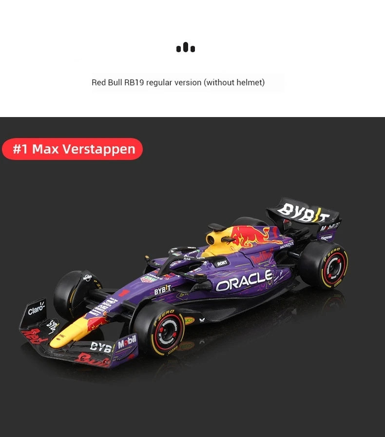 Bburago 2024 1:43 Aston Martin Amr23 F1 Car #14 #18 Rb19 Las Vegas   Racing Edition